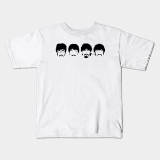 Minimalist Beatles Kids T-Shirt